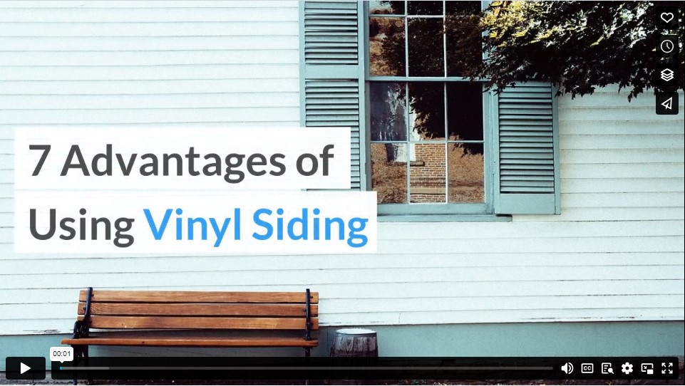 7 Advantages of Using Vinyl Siding