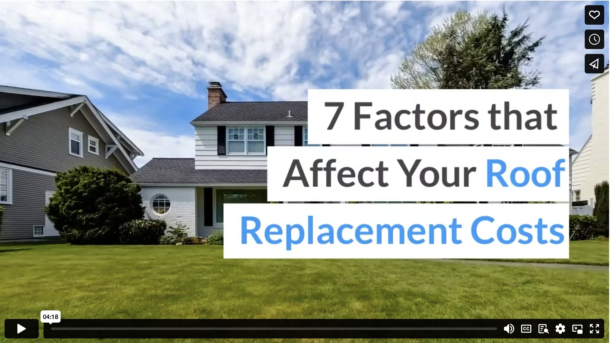 7 Factors that Affect Your Roof Replacement Costs